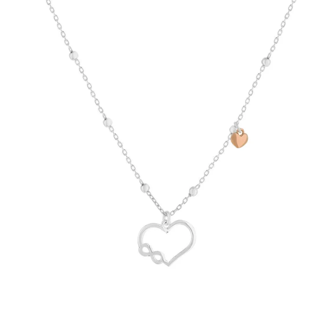 Collier argent 925 2 tons 44cm