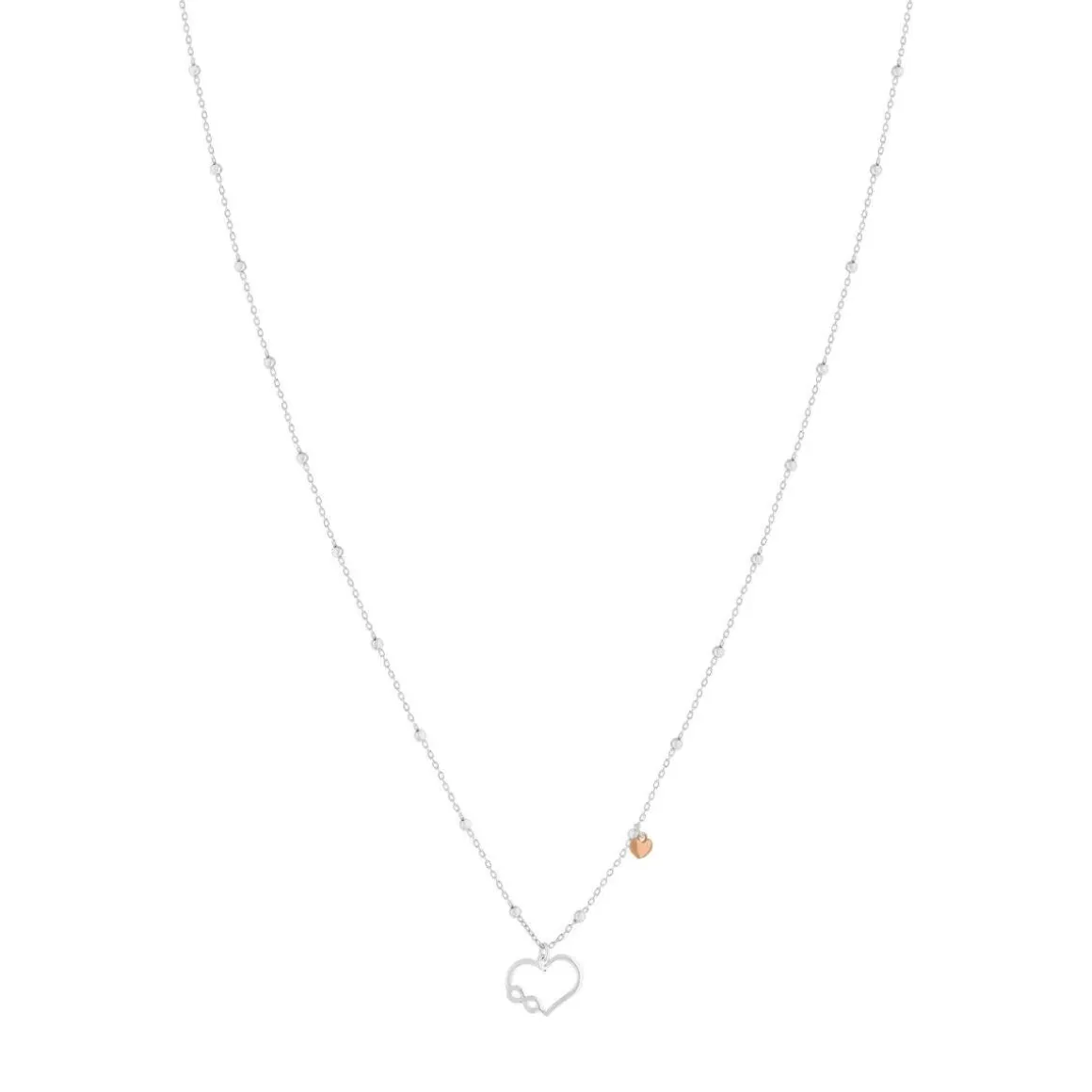 Collier argent 925 2 tons 44cm