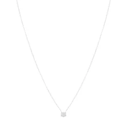 Collier argent 925 tête de chat 37cm