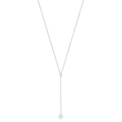 Collier argent 925 zirconia 45 cm