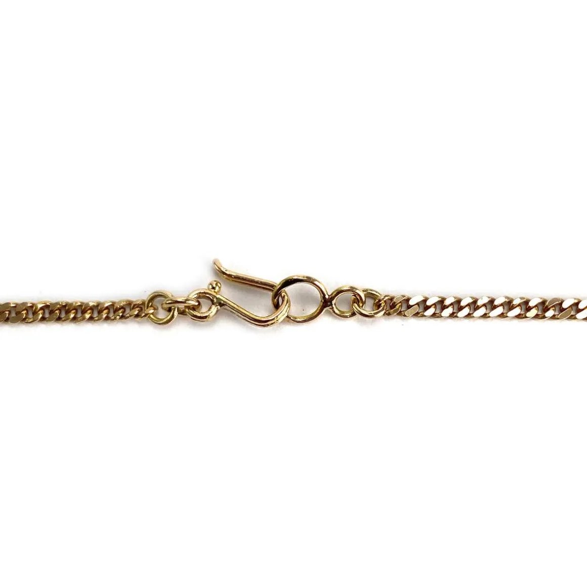 Collier d'occasion en or jaune 750, maille fantaisie, 42.5 cm