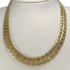 Collier d'occasion en or jaune 750, maille fantaisie, 44.5 cm