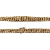 Collier d'occasion en or jaune 750, maille américaine, 45 cm