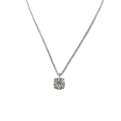 Collier d'occasion or 750 blanc diamant
