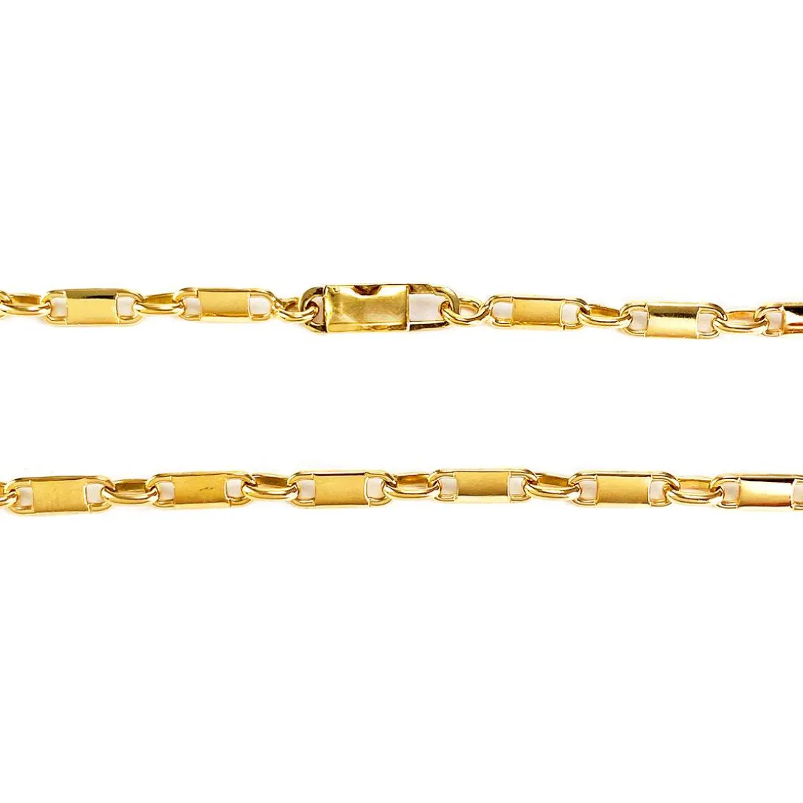Collier d'occasion or 750 jaune 44 cm