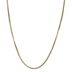 Collier d'occasion or 750 jaune maille fantaisie