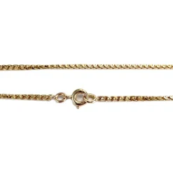 Collier d'occasion or 750 jaune maille fantaisie