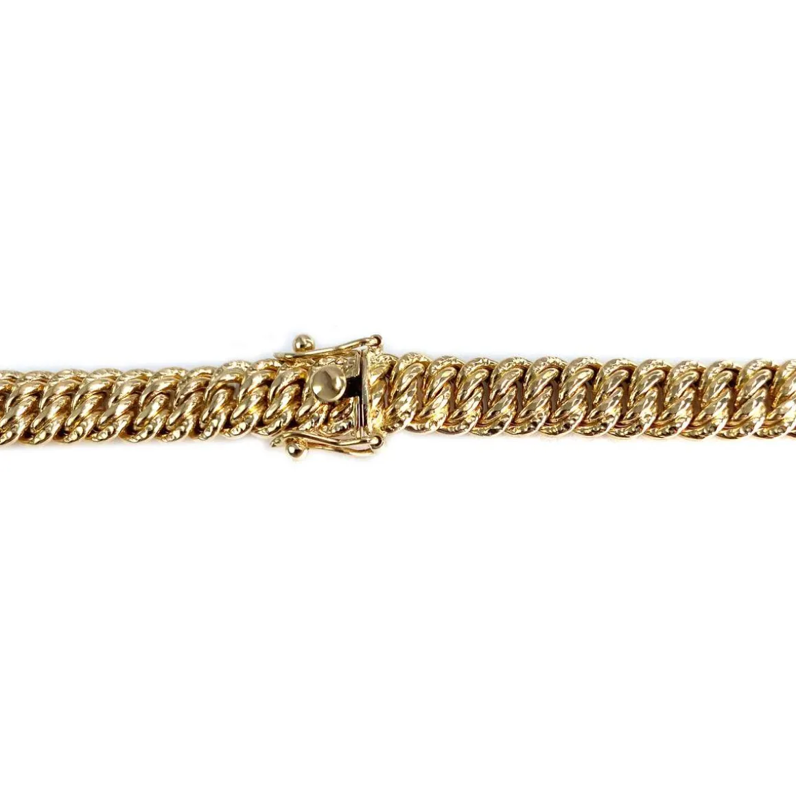 Collier d'occasion or 750 jaune maille américaine
