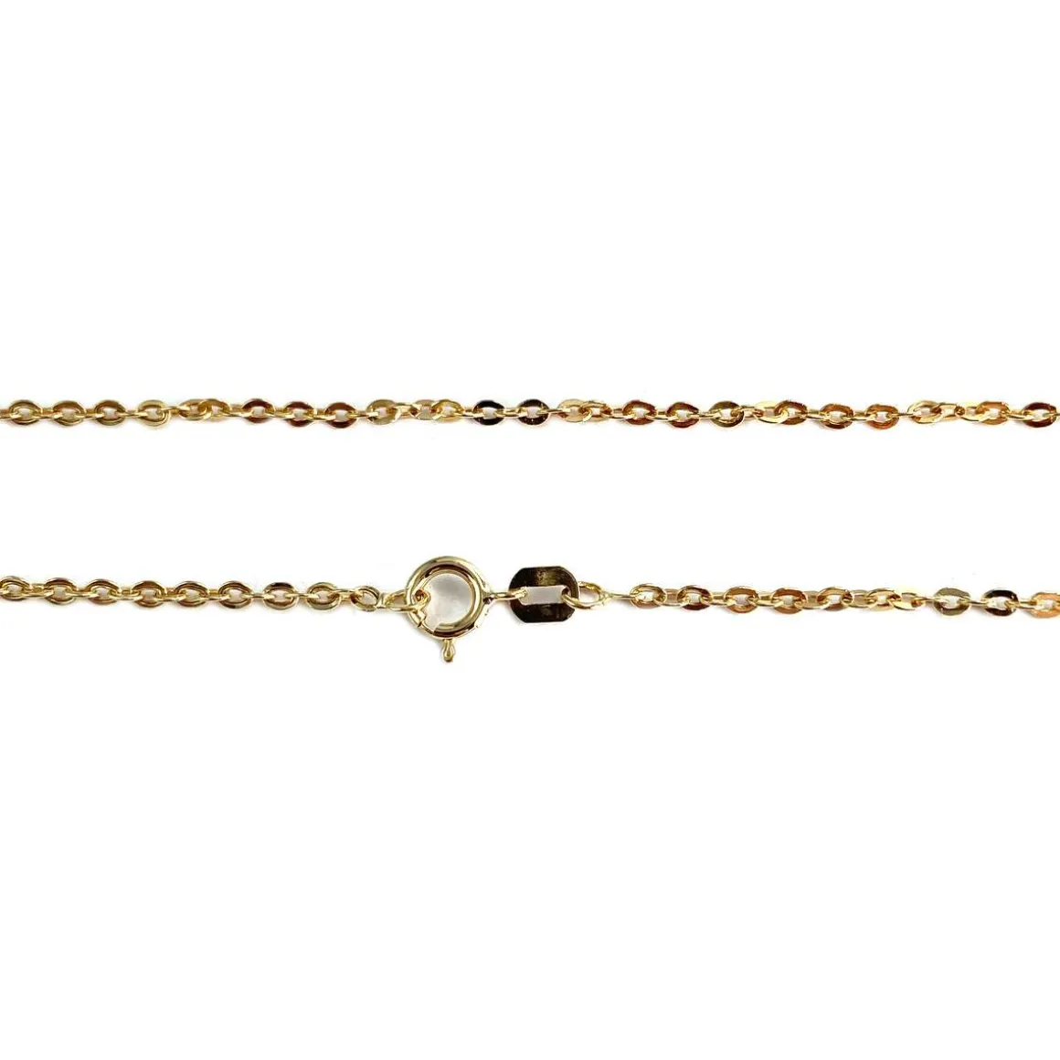 Collier d'occasion or 750 jaune maille forçat