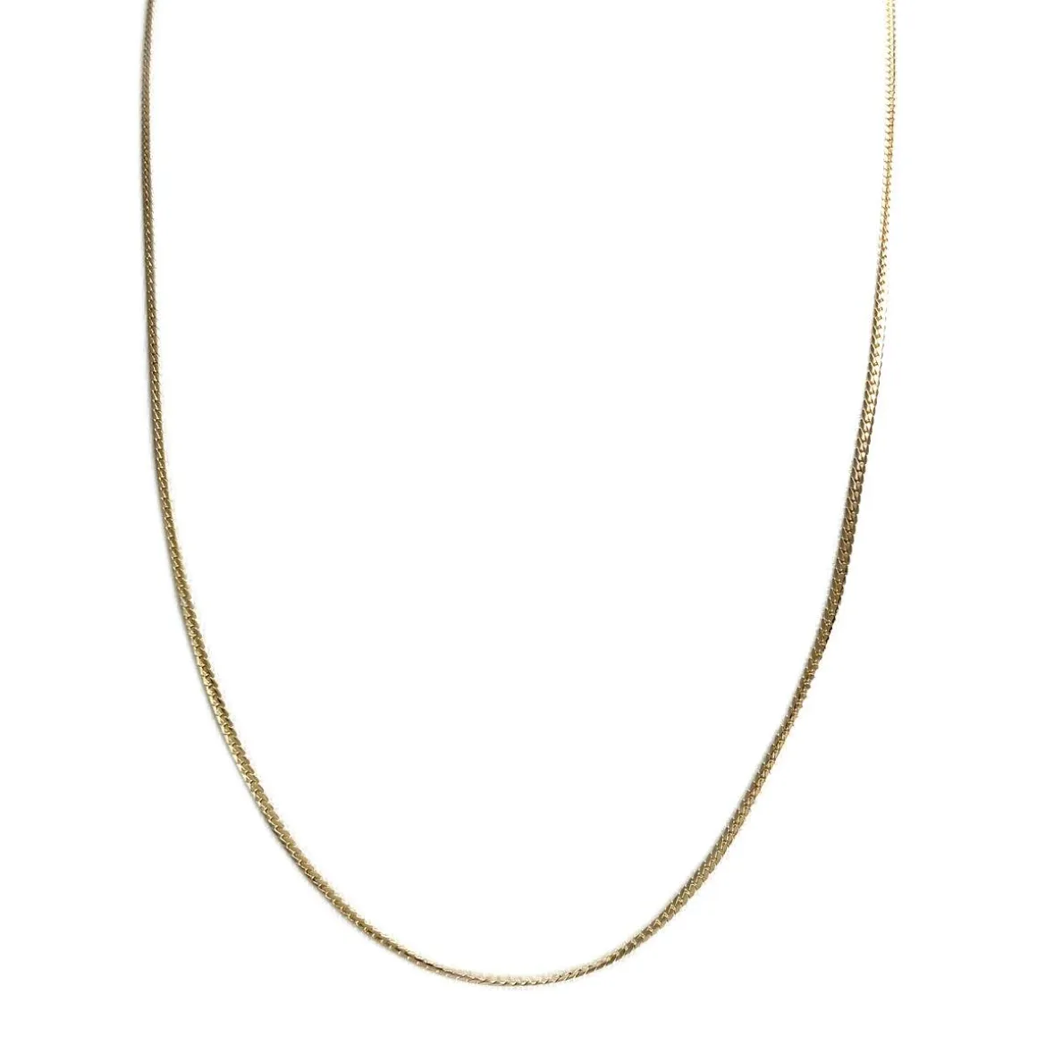 Collier d'occasion or 750 jaune maille anglaise
