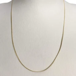 Collier d'occasion or 750 jaune maille anglaise