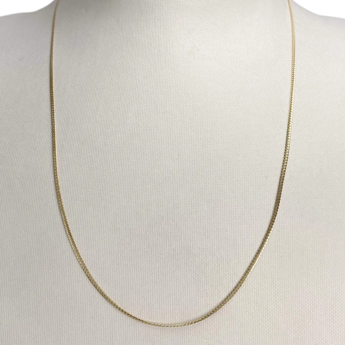 Collier d'occasion or 750 jaune maille anglaise