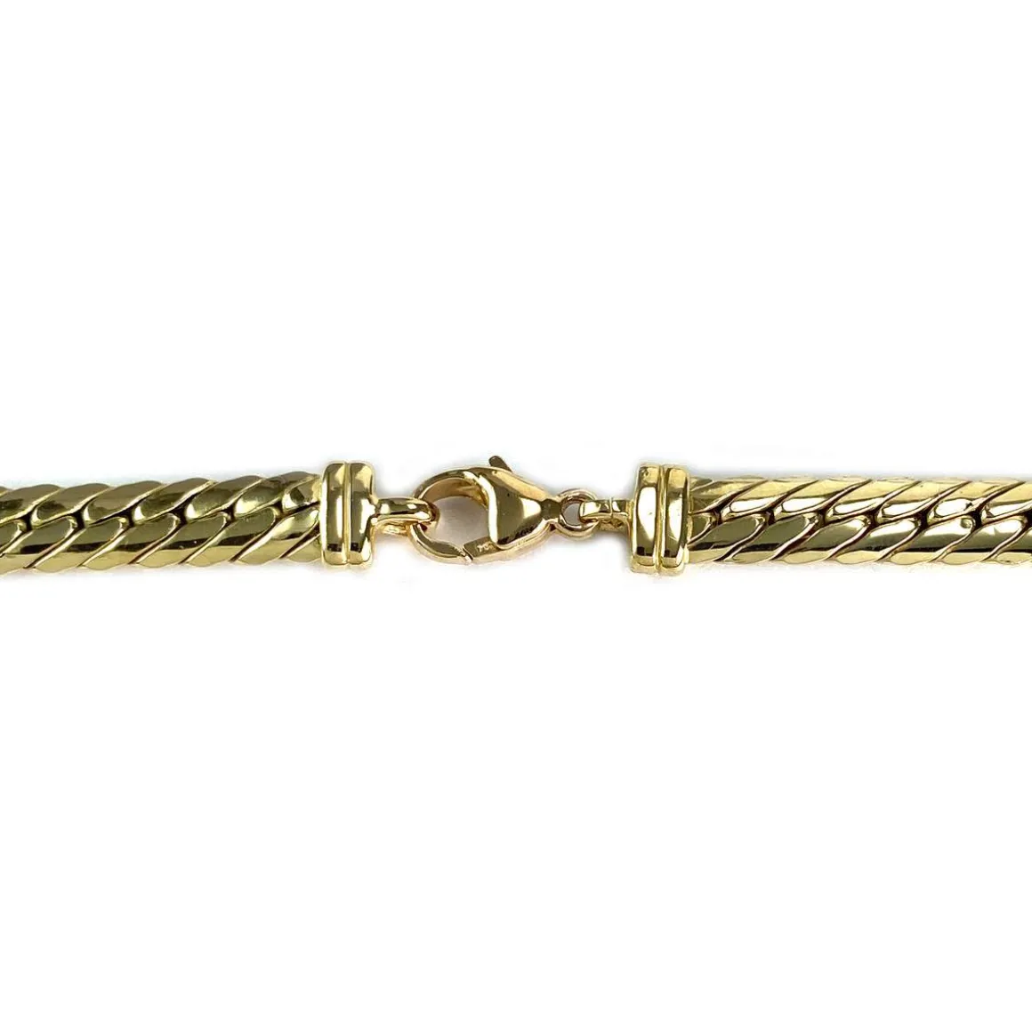 Collier d'occasion or 750 jaune maille anglaise