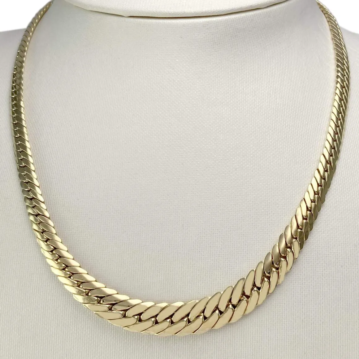 Collier d'occasion or 750 jaune maille anglaise