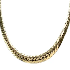 Collier d'occasion or 750 jaune maille anglaise