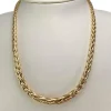 Collier d'occasion or 750 jaune maille palmier