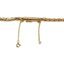 Collier d'occasion or 750 jaune maille palmier