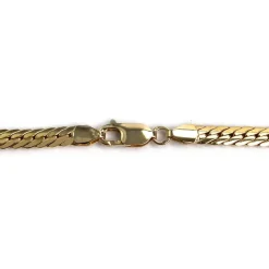 Collier d'occasion or 750 jaune, maille anglaise,40cm