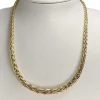 Collier d'occasion or 750 jaune maille palmier 50cm