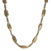 Collier d'occasion or 750 jaune maille fantaisie 60cm