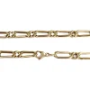 Collier d'occasion or 750 jaune maille cheval et alternée 52.5cm