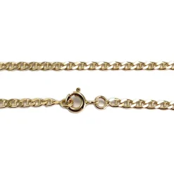 Collier d'occasion or 750 jaune maille fantaisie