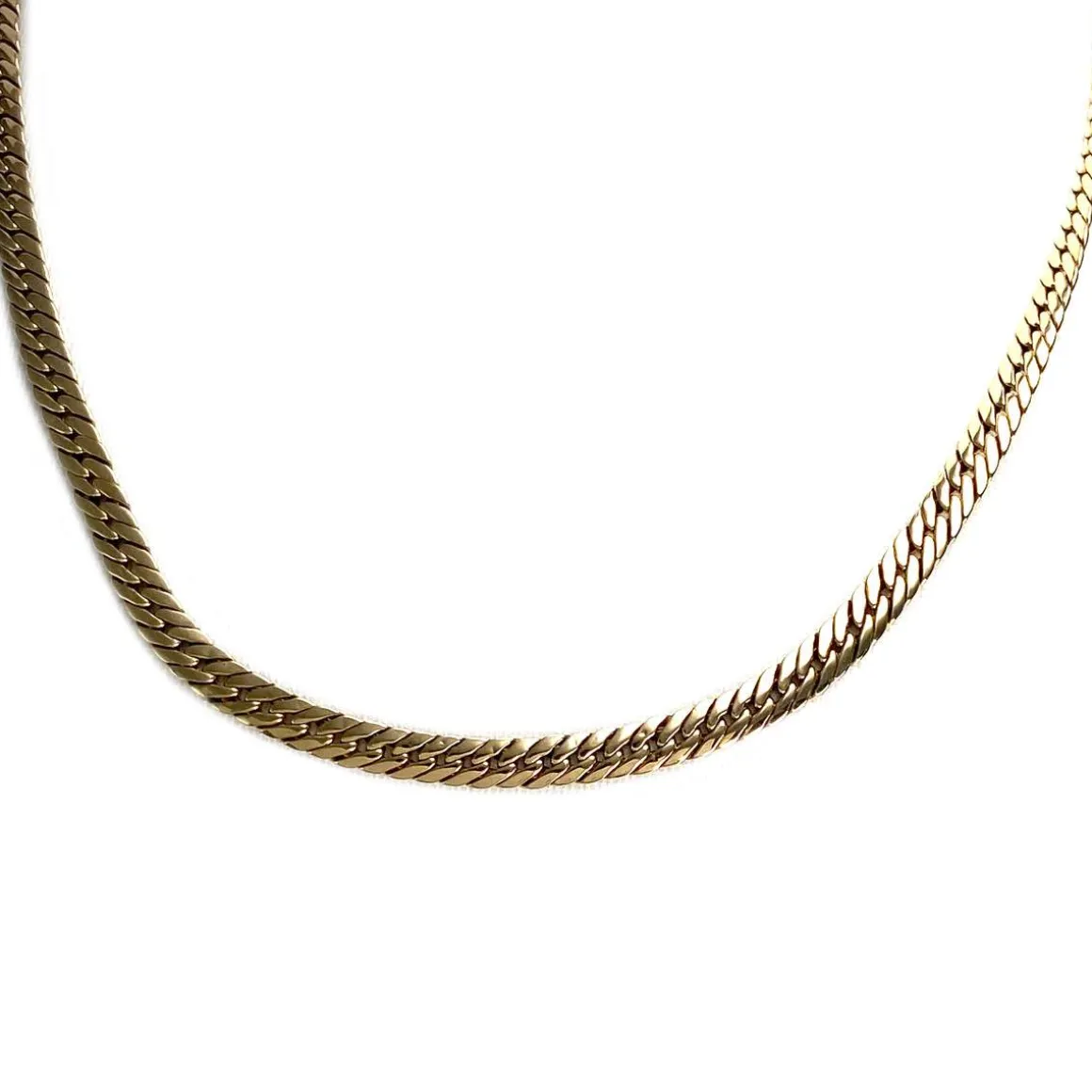 Collier d'occasion or 750 jaune maille anglaise