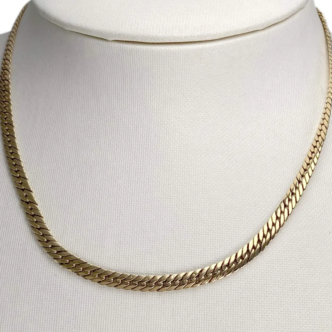 Collier d'occasion or 750 jaune maille anglaise