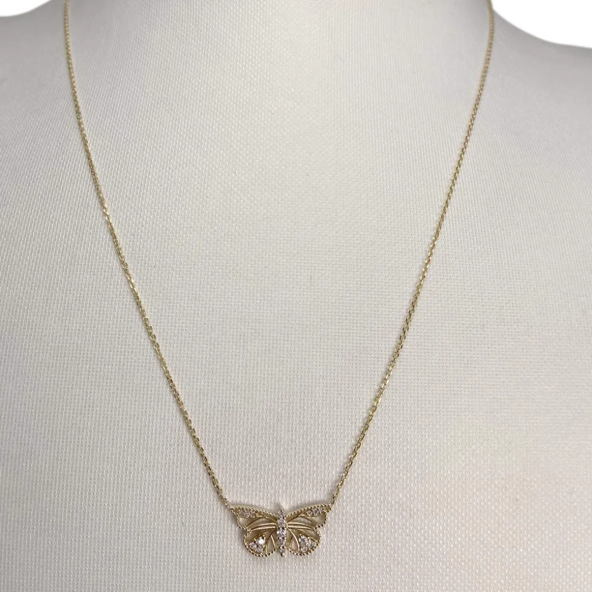 Collier d'occasion or 375 jaune maille forcat diamant