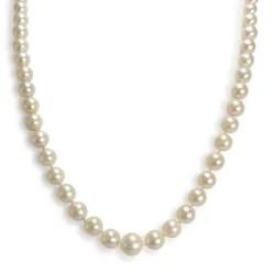 Collier d'occasion or 750 jaune perle de culture d'Akoya