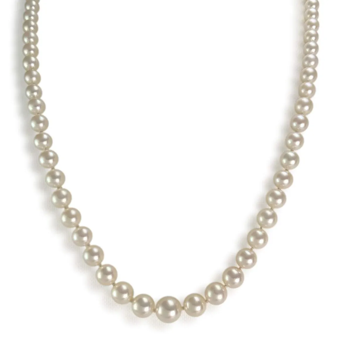 Collier d'occasion or 750 jaune perles de culture