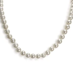 Collier d'occasion or 750 jaune perles de culture