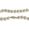 Collier d'occasion or 750 jaune perles de culture du japon 47 cm.