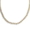 Collier d'occasion or 750 jaune perles de culture