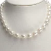 Collier d'occasion or 750 jaune perles de culture