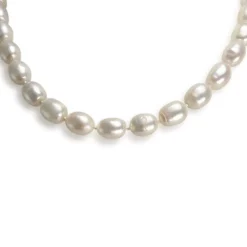 Collier d'occasion or 750 jaune perles de culture