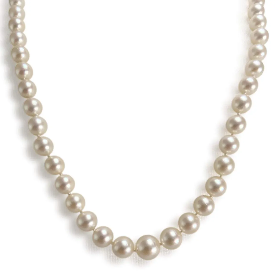 Collier d'occasion or 750 jaune perles de culture