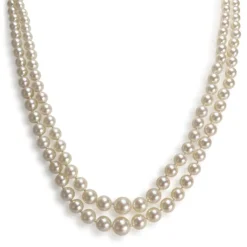 Collier d'occasion or 750 jaune perle de culture