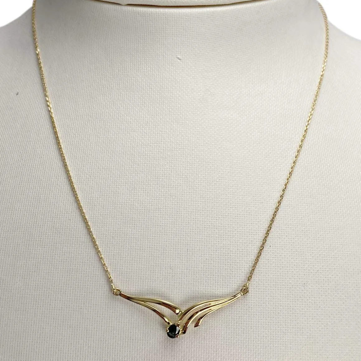Collier d'occasion or 750 jaune saphir