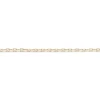 Collier d'occasion or 750 rose quartz fumé 42 cm