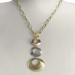 Collier d'occasion 3 ors 750 maille forçat