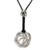 Collier Grisogono d'occasion en or blanc 750, diamants