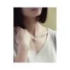 Collier laiton rhodié capricorne