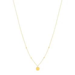 Collier or 375 jaune
