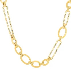 Collier or jaune 750