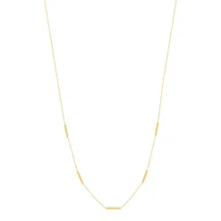 Collier or 375 jaune
