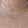 Collier or 375 jaune 45 cm