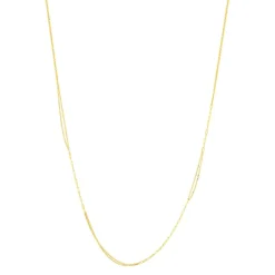 Collier or 375 jaune 45 cm