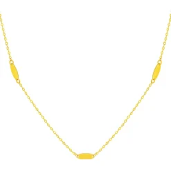 Collier or 375 jaune 45 cm
