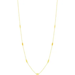 Collier or 375 jaune 45 cm